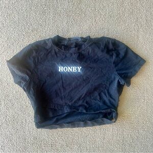honey crop top